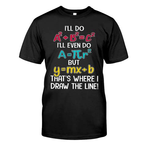 funny math tees